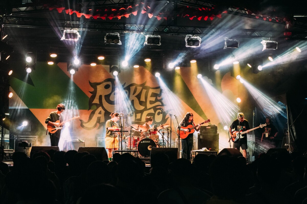 ▲日本樂團Ålborg在搖滾台中與富士搖滾合作的ROOKIE A GOGO Stage帶來精采演出。圖為2024搖滾台。(圖/中市府提供)