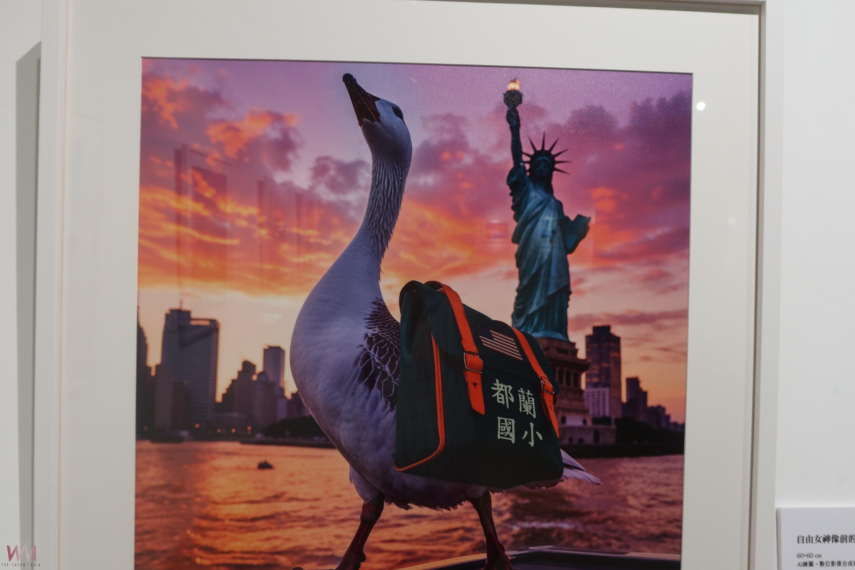 （有影片）／彰化生活美學館帶你玩數位藝術　黃俊明AI創作展色彩繽紛超有趣