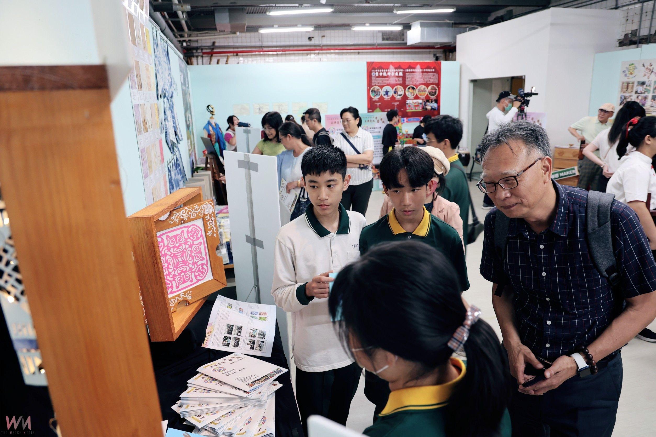 中市傳統藝術與STEAM教育成果展登場 12所學校「傳藝領航之星」秀起來 - https://www.watchmedia01.com
