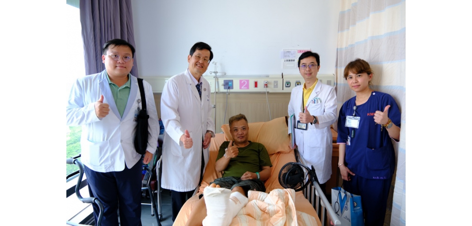 小港醫院洪志興院長領軍打造即時溫暖的職災照護網 突破2000例里程碑 讓勞工專心養傷、無後顧之憂。