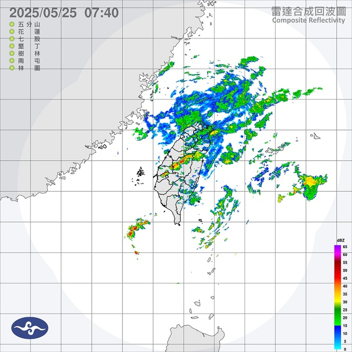 高屏豪雨特報! 北東今日整天濕涼 週三另一波鋒面報到