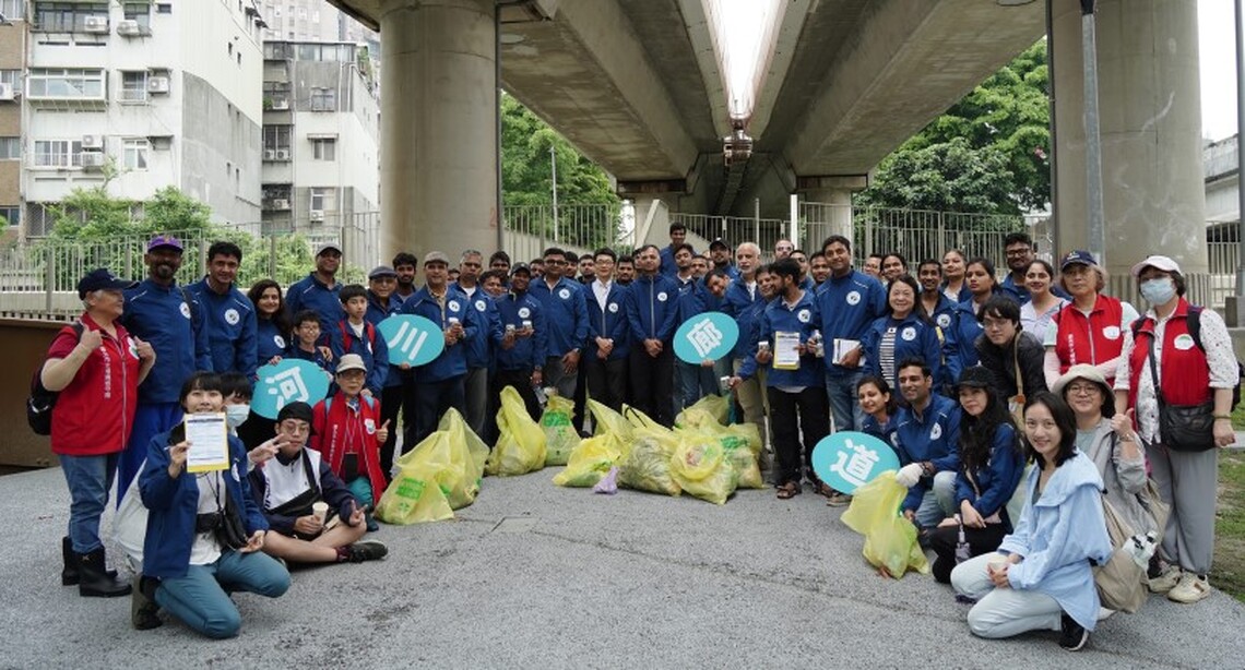 從恆河到磺港溪：台印再攜手，跨國淨溪連結環境情誼
