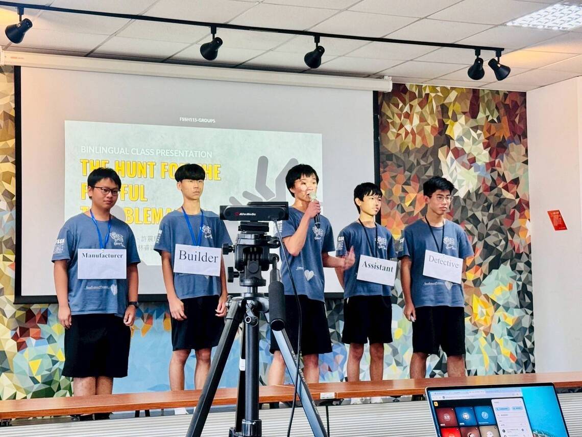 漾新聞|鳳中雙語發表驚豔全場 英數結合創意佳評如潮