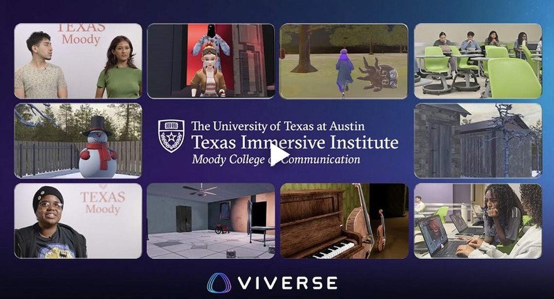 HTC與德州大學奧斯汀分校打造WebXR 3D 創作課堂