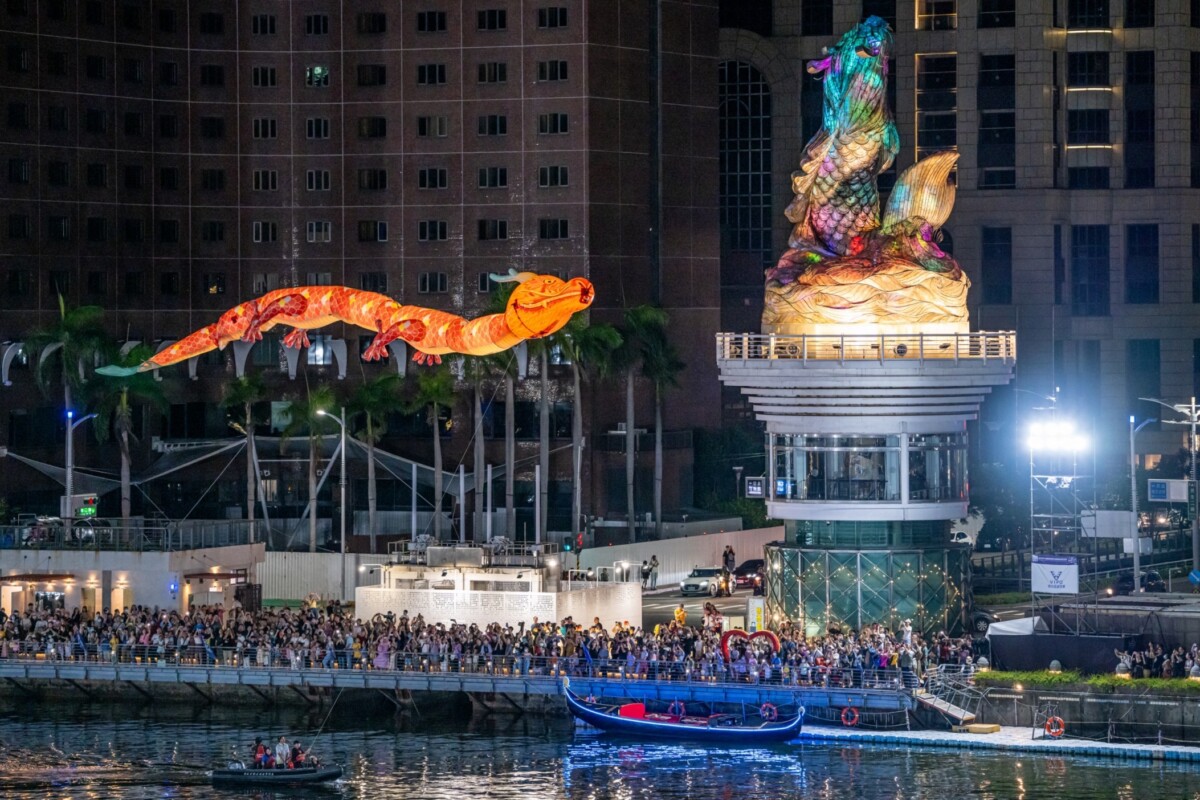 從天際到水面　高雄端午三龍齊飛點燃城市節慶氛圍