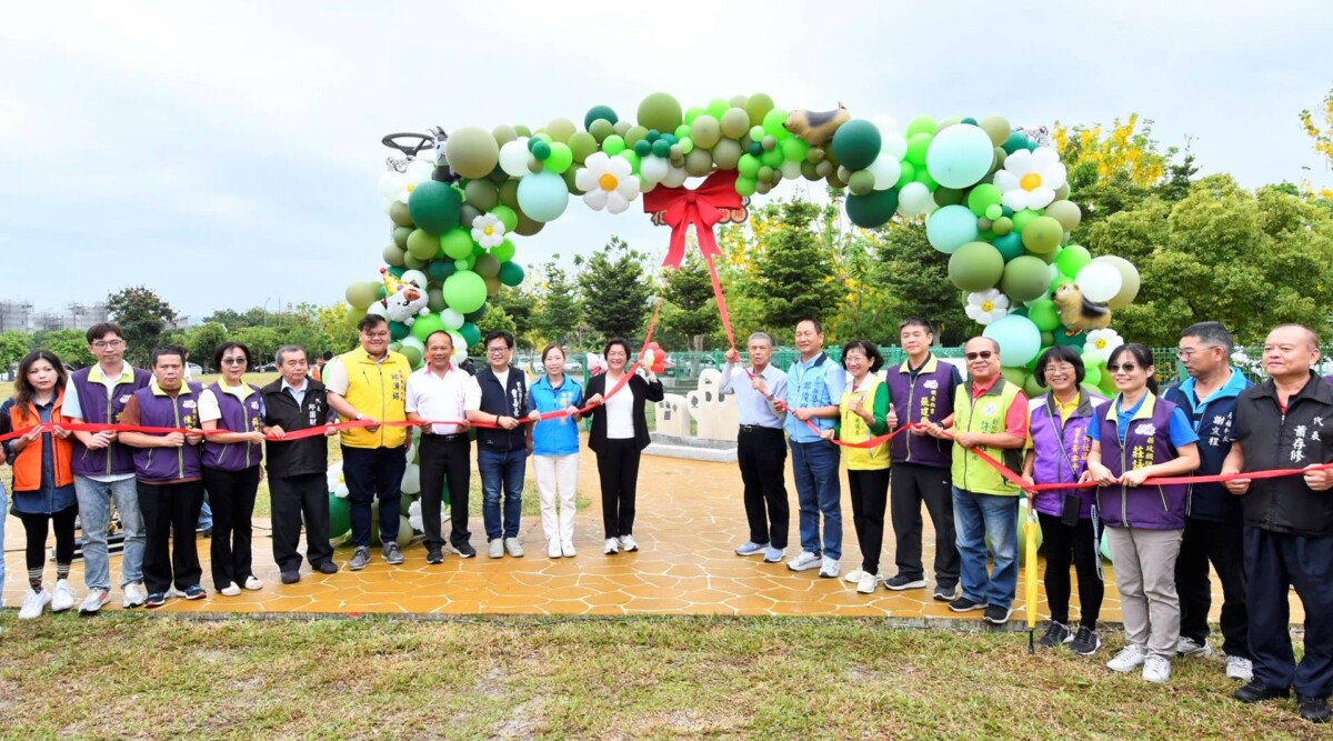 彰化社頭花木公園啟用　彰化第4座寵物公園打造毛孩樂園