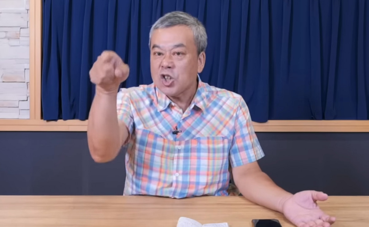 董智森罵「畜生才會加入民進黨」挨告(圖/翻攝YOUTUBE)