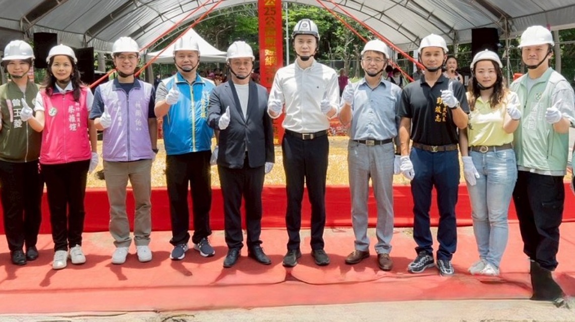竹北市公所斥資2300萬 星際風網球場落腳公25公園