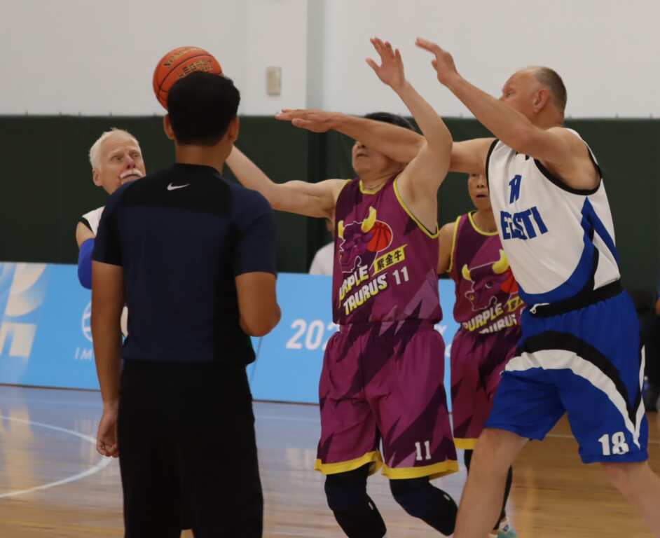 70歲的陳日興不畏各國高壯的白人對手，場場狂宰日本、澳洲、歐洲強敵。 (潘安彥攝影)