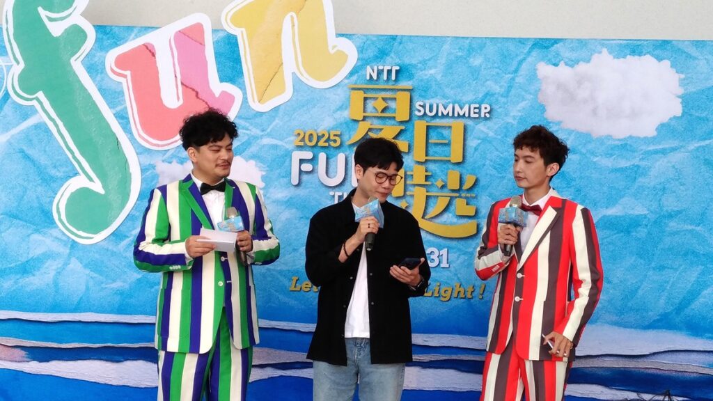 刺點創作工坊總監兼導演高天恒分享《九月啊九月》三方合作及作品內容。(圖/陳惠玲攝影)