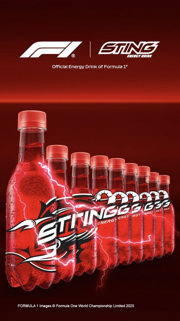 極速之聲:百事公司(PepsiCo)能量飲品Sting Energy®強勢登場F1一級方程式(Formula 1®)賽道