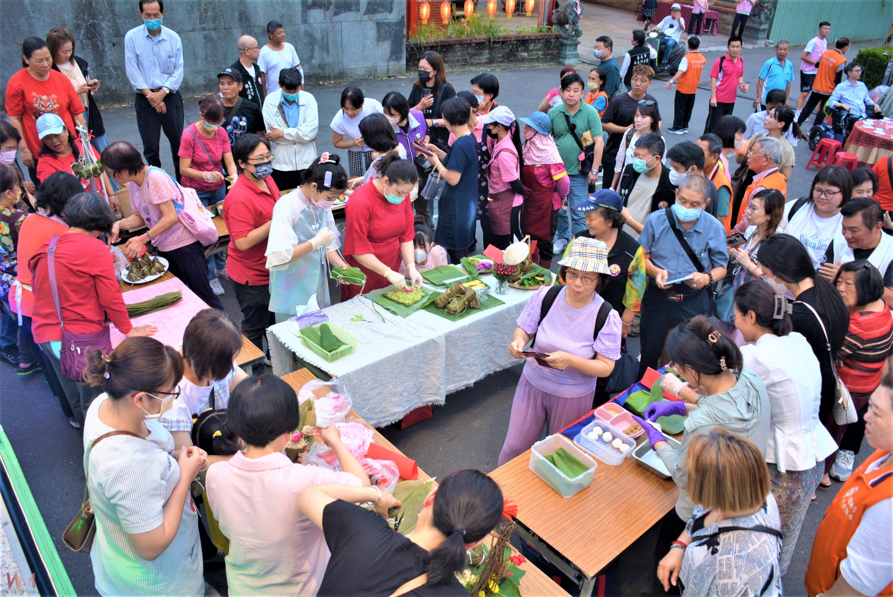 新住民包粽比賽　異國風味、創意十足