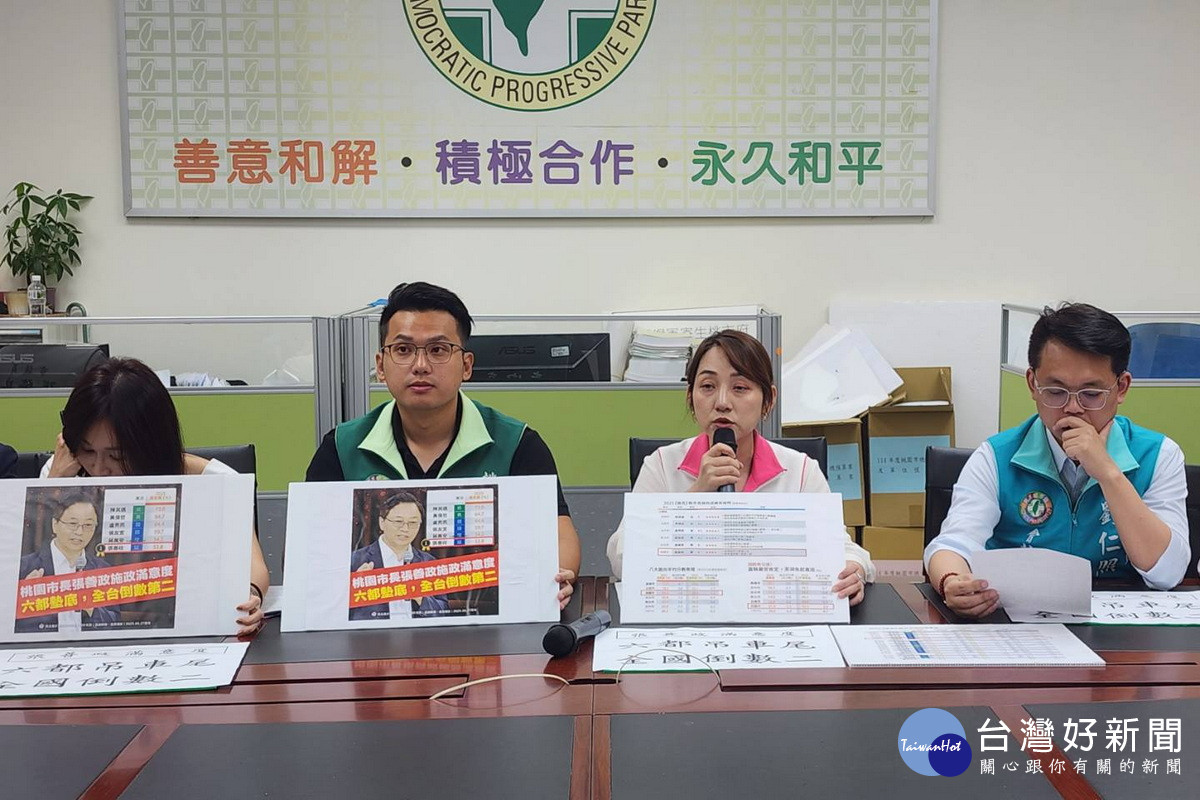 桃園市議會民進黨團副總召王珮毓批評社福大灑幣卻未見成效。 <br /><br />