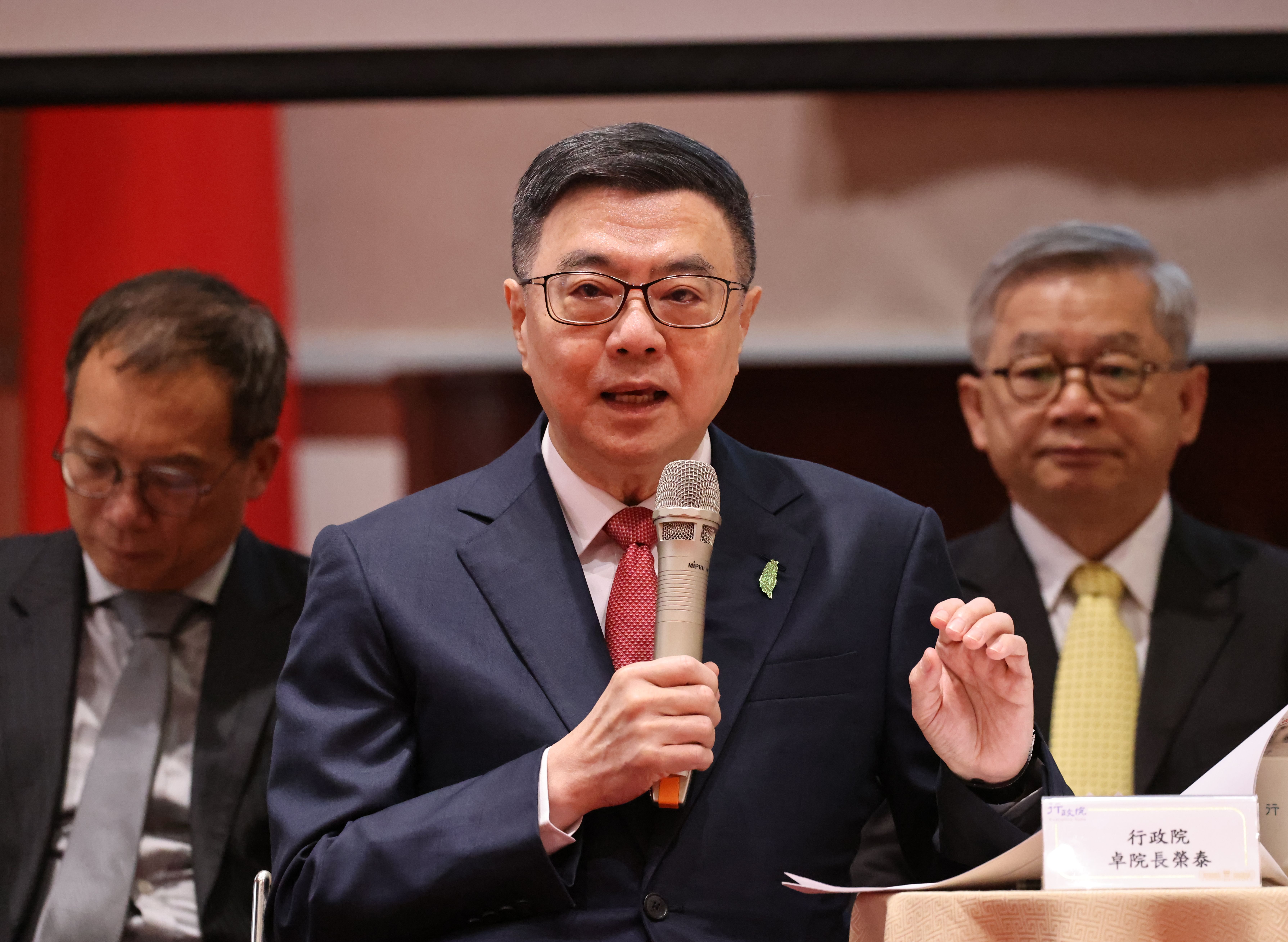 行政院長卓榮泰表示，若立委能支持行政院針對636億提出的追加預算，各項重要預算問題或許可以迎刃而解。資料照片／林啟弘攝