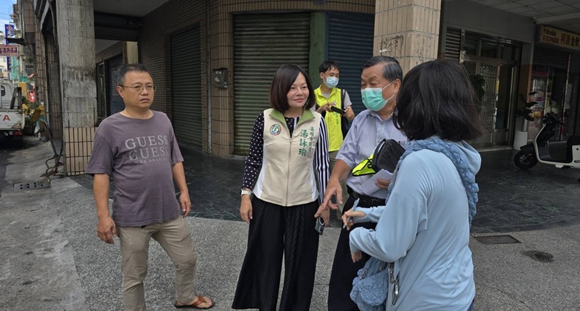 議員湯詠瑜重視行人交通安全 勤跑相關行程