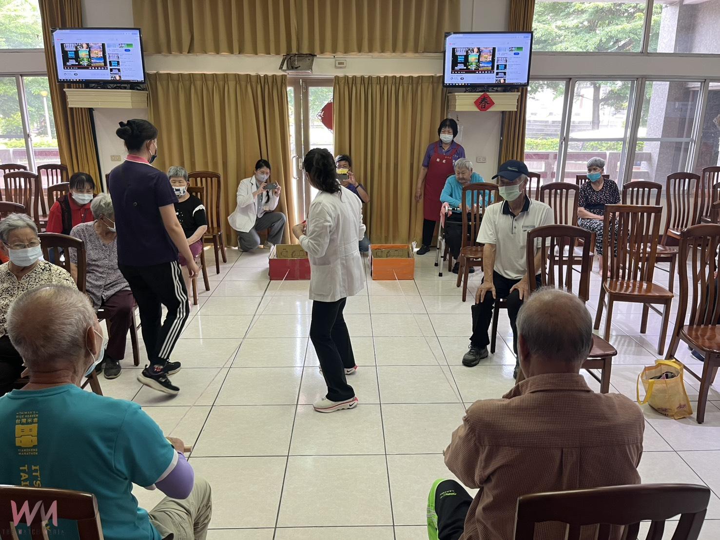臺中榮總埔里分院攜手彰化榮民之家 端午室內龍舟賽登場 - https://www.watchmedia01.com