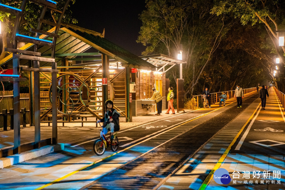 嘉油鐵馬道。資料照/嘉義市府提供