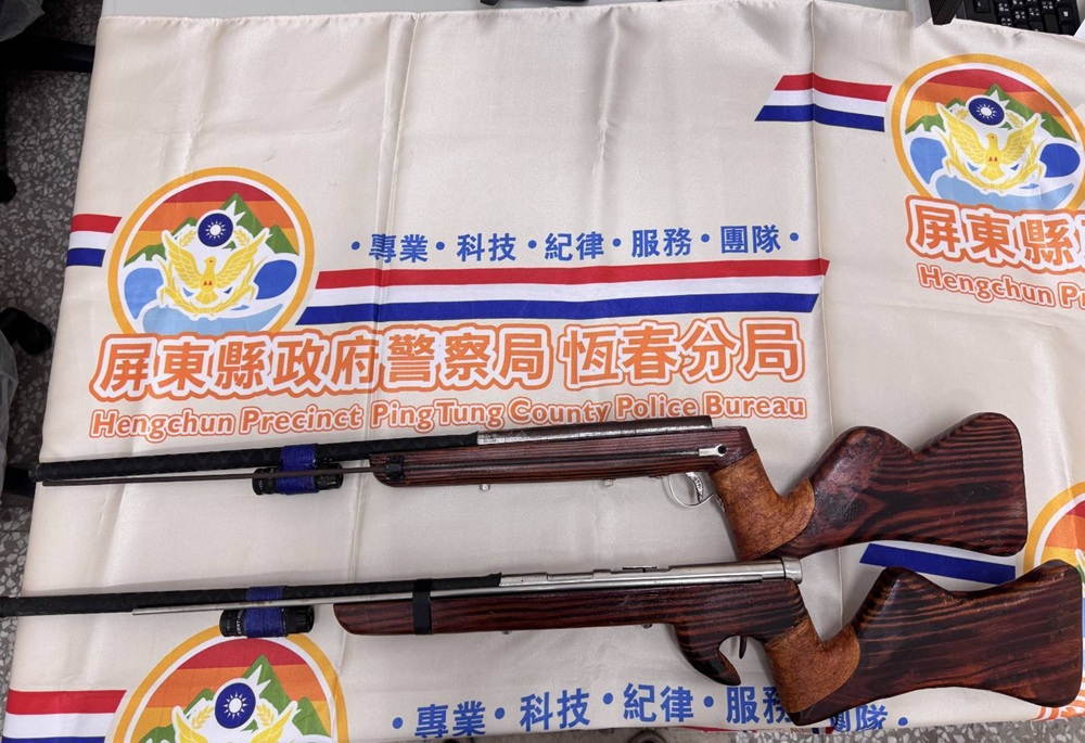 恆春警深夜查獲非法盜獵 車上驚見獵槍與活體山羌 246 248250531a03