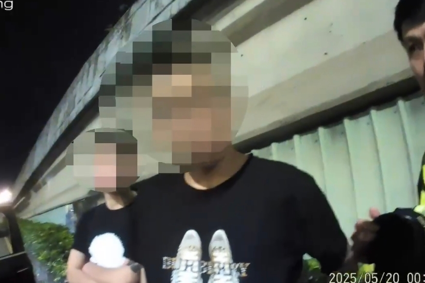 滿車K味拒攔檢遭北市保大查獲槍枝 3 MEITU 20250531 185759121