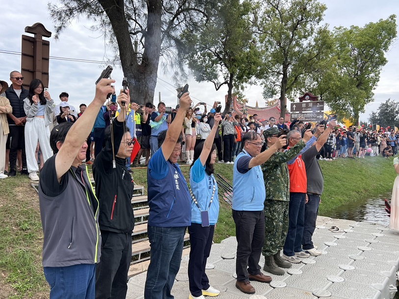 ▲2025金門縣第17屆端午節龍舟競賽。