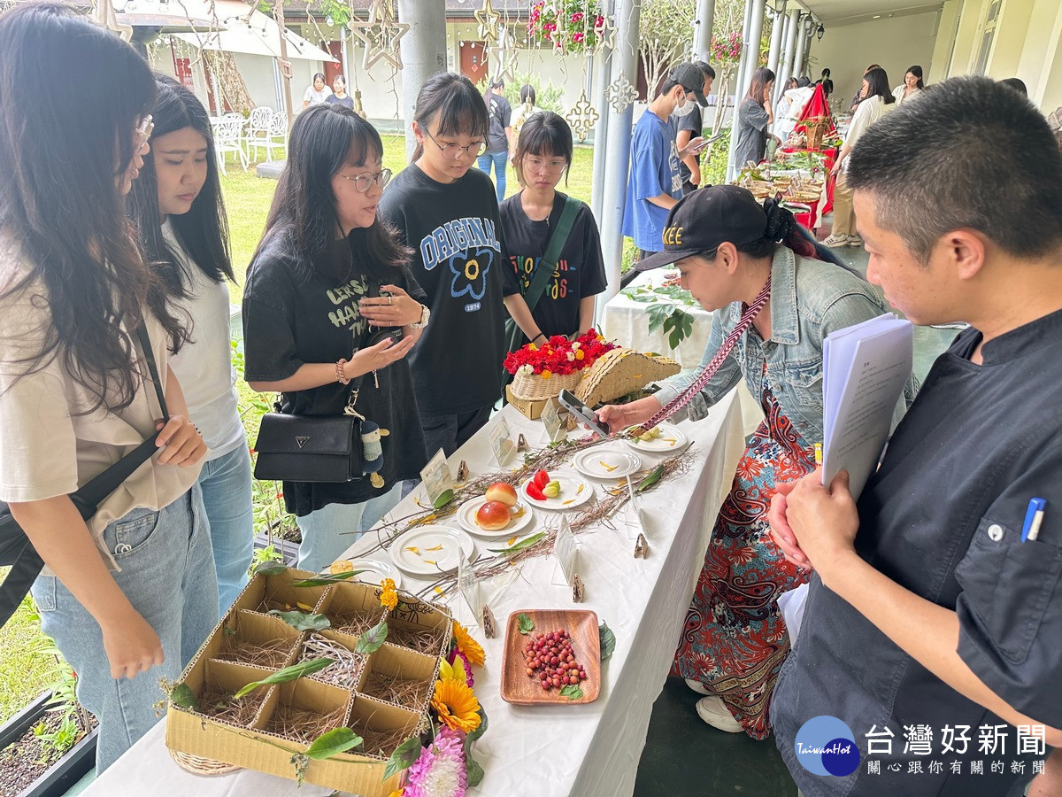 暨大「綠色餐桌美學競賽」聚焦「綠色餐飲」與「暨大穿山甲保育」雙主軸。(暨大提供)