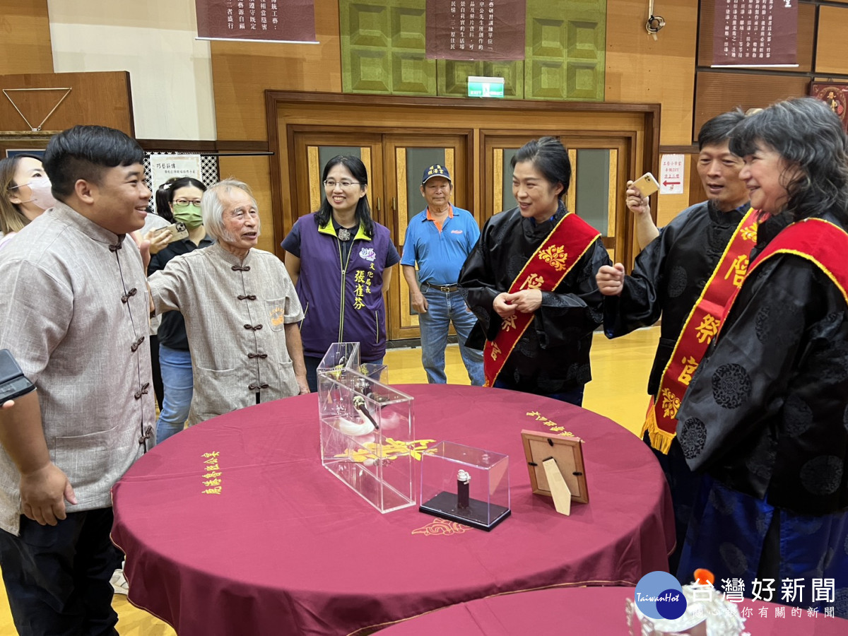 鹿港魯班公宴祀典隆重舉行,工藝精神代代傳承。圖/彰化縣政府提供