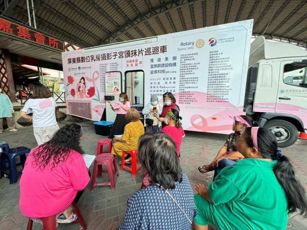▲屏東縣政府衛生局關心職場員工健康,特別規劃「健康屏東職場揪您來癌症篩檢。 (屏東縣衛生局提供)