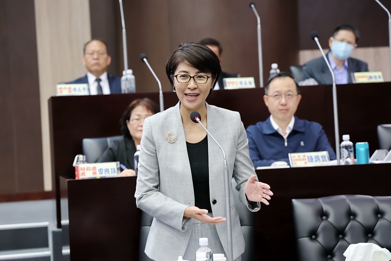 ▲縣長許淑華2日出席縣議會定期會。