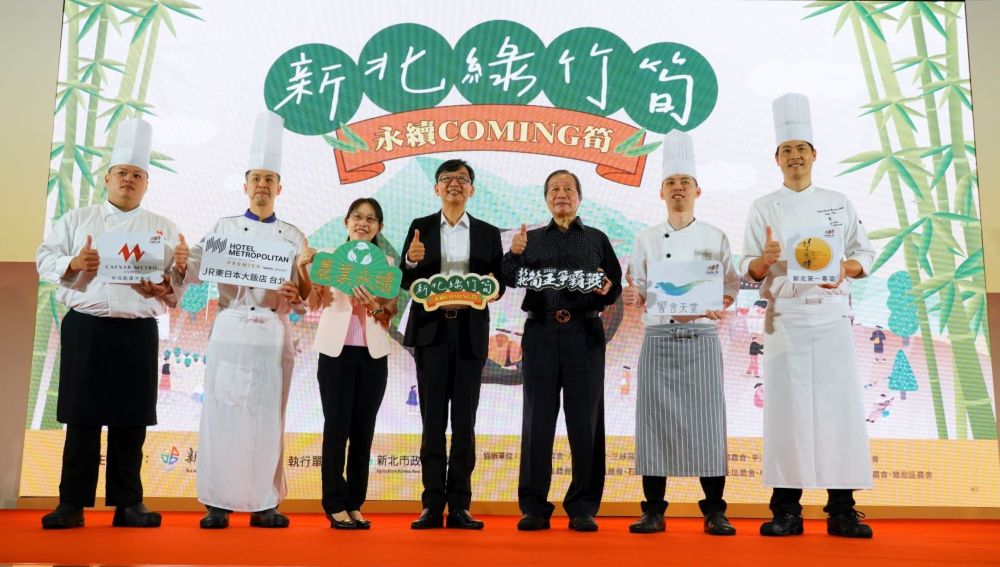 新北綠竹筍產季到    新店區陳全福筍王      泰山區唐德輔甜筍王