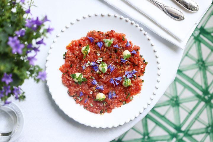 巴黎宮殿級飯店勒布里斯托飯店推出限時「夏季快閃廚房」佳餚。 圖:Heavens Portfolio/提供