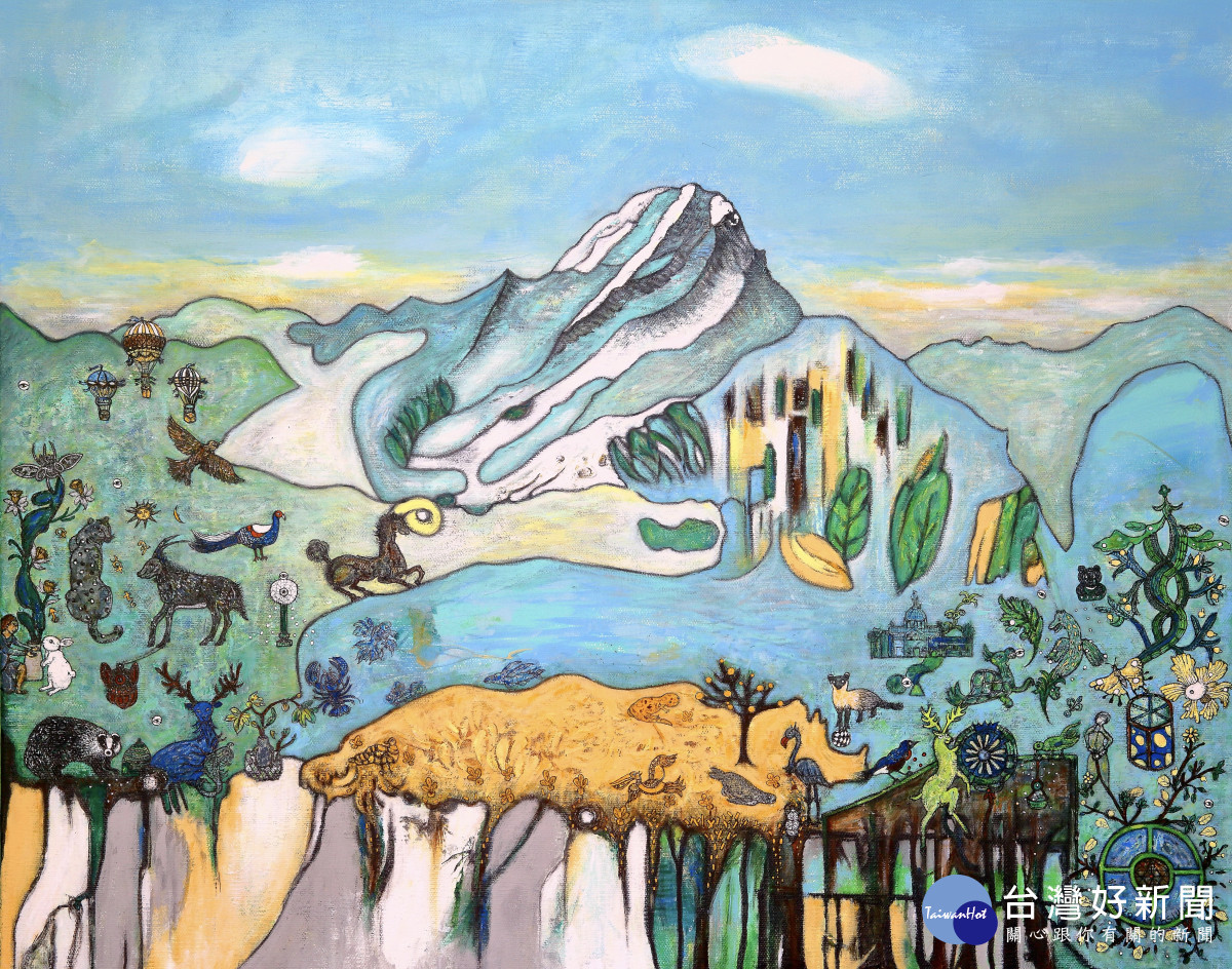 《平衡」與「拼貼 熊妤個展》是寓意化實驗的精神，也是藝術創作技巧的體現。<br /><br /> 