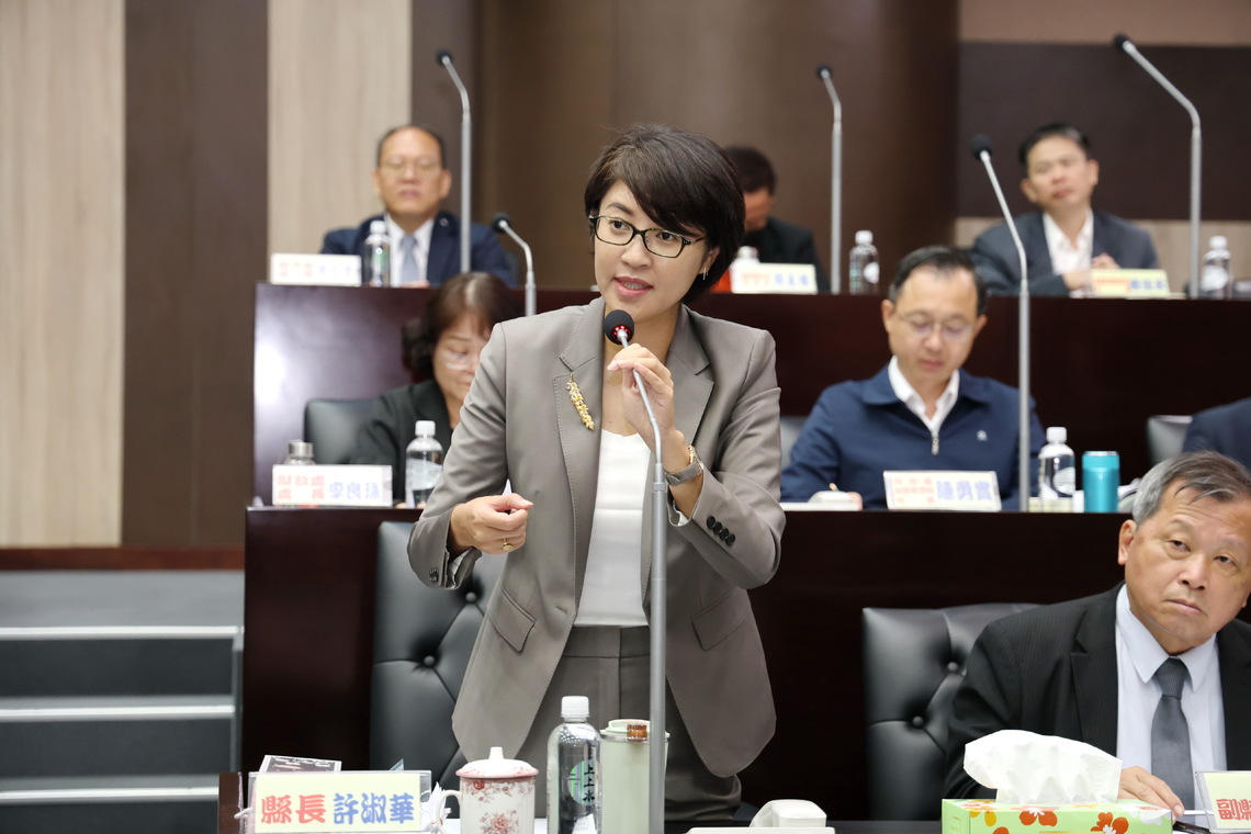 中央統刪一般性補助款排擠預算 許淑華縣長北上提訴願