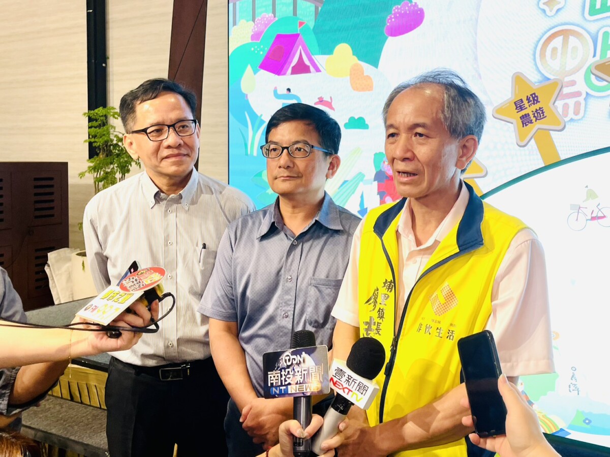 ▲埔里鎮長廖志城受訪表示，埔里是台灣的地理中心，蘊藏著豐沛的自然生態與深厚的農村文化，歡迎大家深入探索埔里的農村秘境。(圖/記者顏淑娟攝)