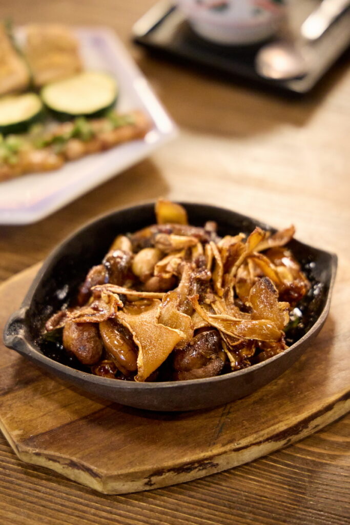 人氣創新料理|麻油鰻肝鐵板燒,售價$ 168 元