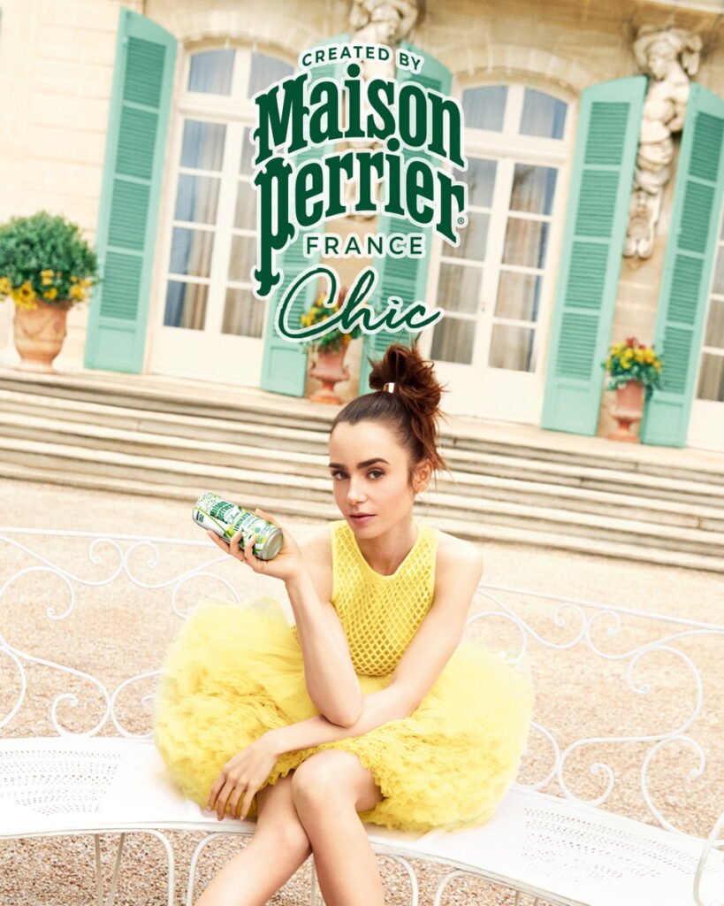 「Maison Perrier Chic 沛綠雅氣泡雞尾酒風味飲」自法國上市以來旋即引發熱潮,成為潮流人士手中不可或缺的時尚飲品