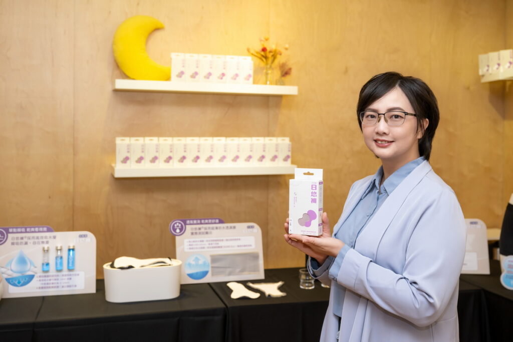 日悠褲®創辦人陳苑伊現身分享產品設計理念。圖／日悠褲®提供