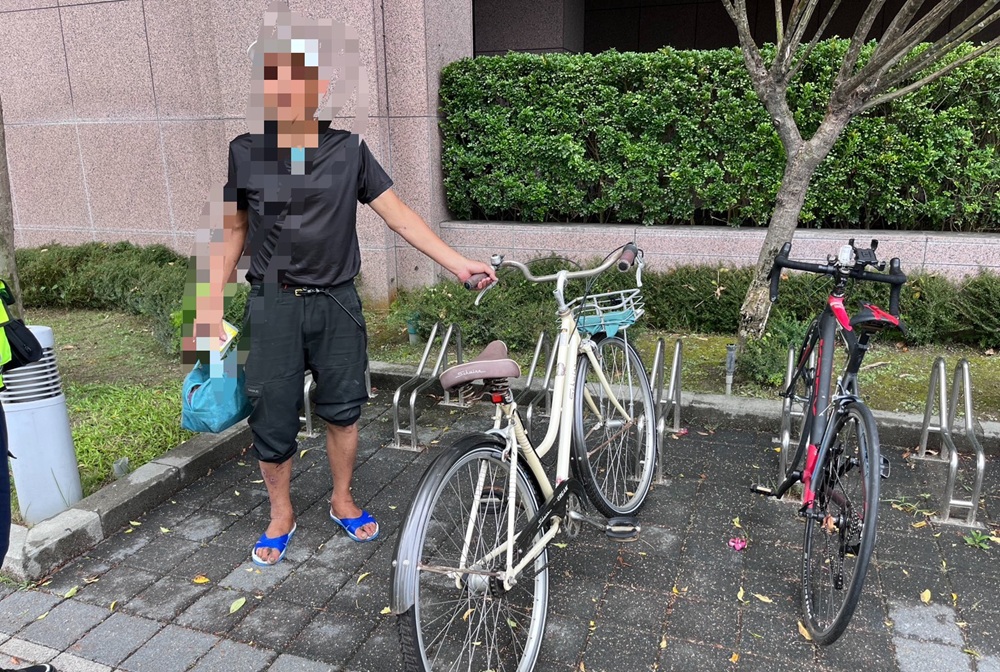 派出所巧遇 帳戶被盜領求助警卻涉竊單車落網 233 cnews204250604a06