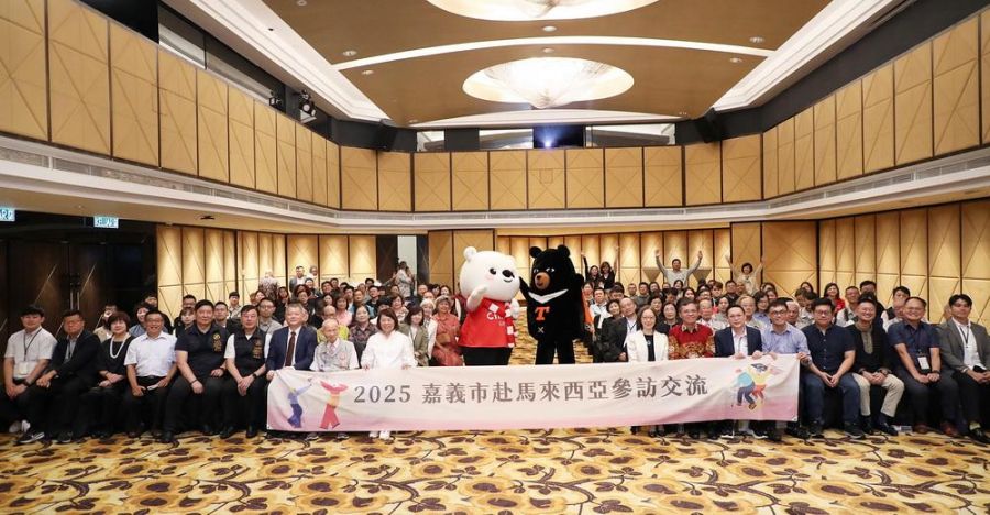 嘉市赴馬舉辦旅遊推廣說明會 大白熊-喔熊萌力行銷觀光