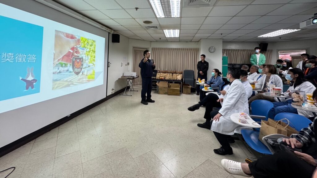 守護醫護 北投警攜手北榮一起向醫療暴力說不 8 MEITU 20250604 132431180