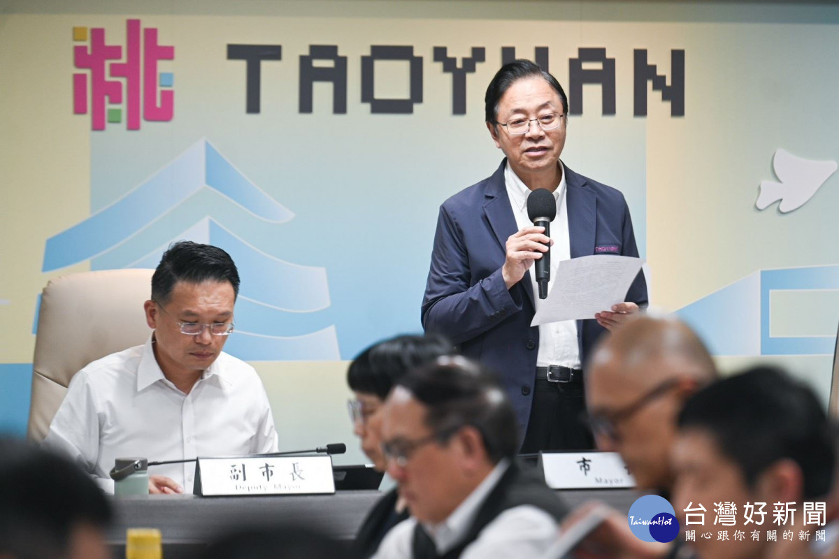 張市長致詞。