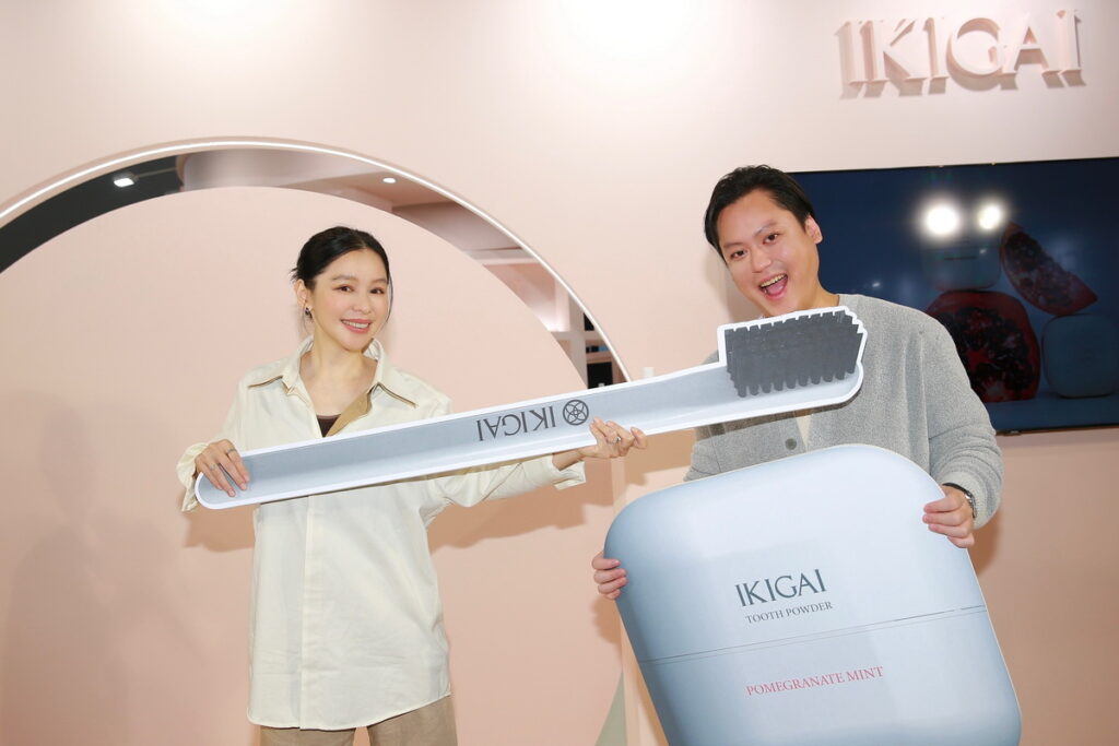 徐若瑄代言CSD全新口腔保養品牌IKIGAI
