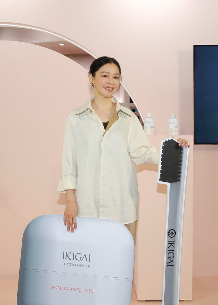 徐若瑄代言CSD全新口腔保養品牌IKIGAI
