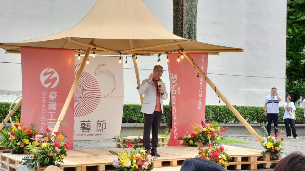 工藝中心主任陳殿禮致詞。