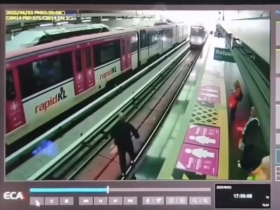 影／台男遊大馬失足落軌！遭列車輾過影片網路瘋傳　解剖報告出爐揭死因