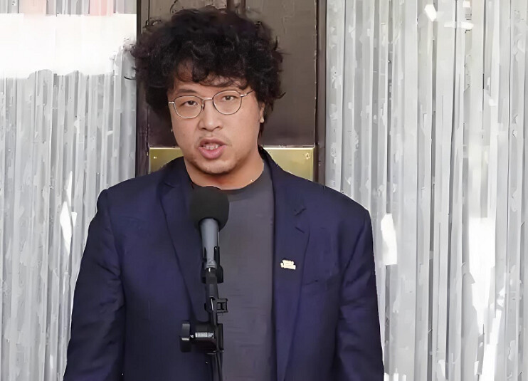 ▲大陸國台辦制裁沈伯洋,稱其父所屬企業在大陸謀取經濟利益。