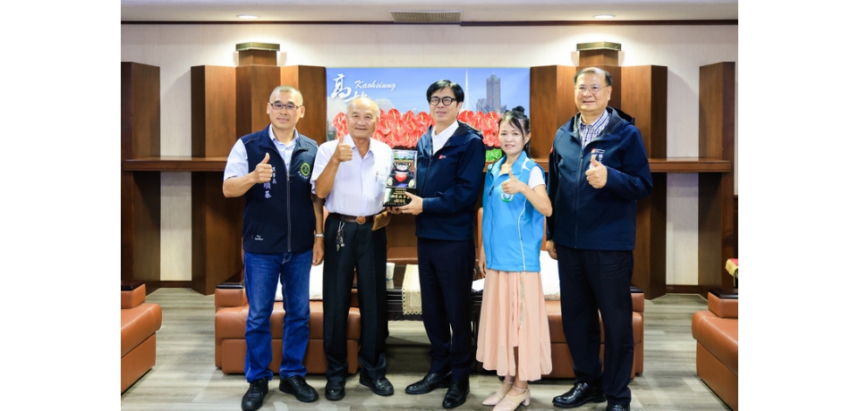高雄市三大總工會拜會市府 陳其邁:深化勞工權益保障 攜手打拚高雄未來