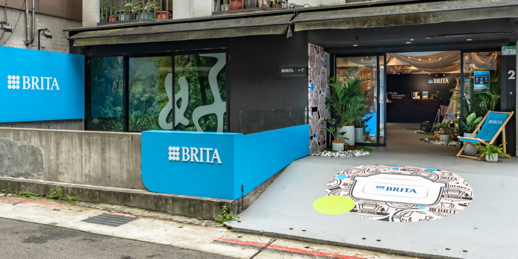 《BRITA。山中》露營系咖啡廳_門口全景照_