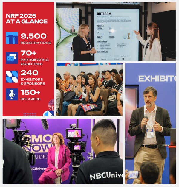 NRF 2025亞太零售展行業參與熱情高漲,成果斐然