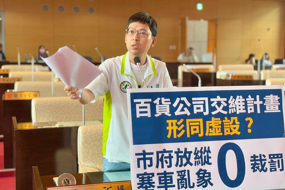 林祈烽批百貨公司交維計畫虛設 葉昭甫:未來加強稽查 212 林祈烽批百貨公司交維計畫虛設 葉昭甫:未來加強稽查 211