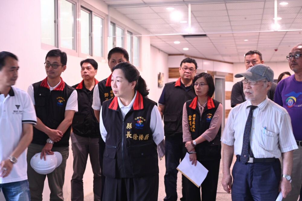 會勘洄瀾國際文教會館改善工程 徐榛蔚預告8月營運:活化再利用典範 210 會勘洄瀾國際文教會館改善工程 徐榛蔚預告8月營運:活化再利用典範 209